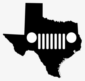 Jeep Clipart Grille - Texas Political Map 2017, HD Png Download, Free Download