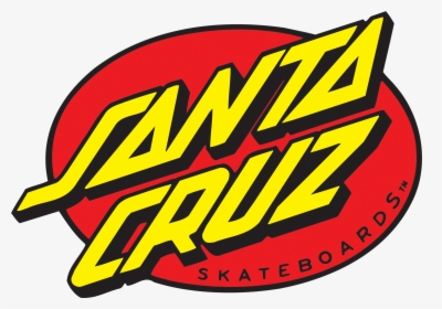 Santa Cruz Oval Graphic - Santa Cruz Skateboards Logo Png, Transparent Png, Free Download