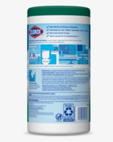 Clorox Disinfecting Wipes Back Container, HD Png Download, Free Download