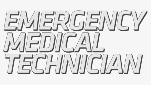 Emergency Medical Technician - Monochrome, HD Png Download, Free Download