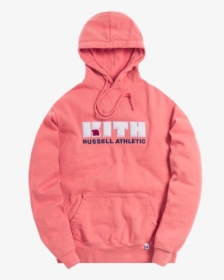 Kith X Russell Athletic Varsity Logo Hoodie Baroque - Hoodie Kith, HD Png Download, Free Download