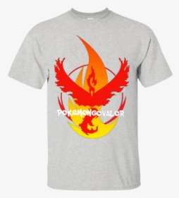 Pokemon Go Team Valor Fire T-shirt - Bloods Crips And Kings, HD Png Download, Free Download