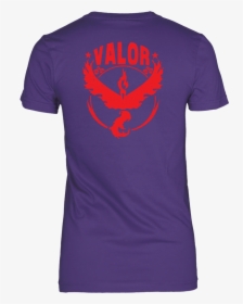 Valor Team Pokemon Go, Print In Back - Friends Back T Shirt Design, HD Png Download, Free Download