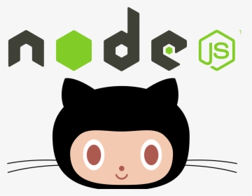 Nodejs On Octo - Github Octocat, HD Png Download, Free Download