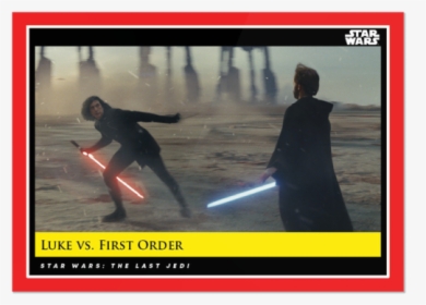 First Order - Last Jedi Lightsaber Duel, HD Png Download, Free Download