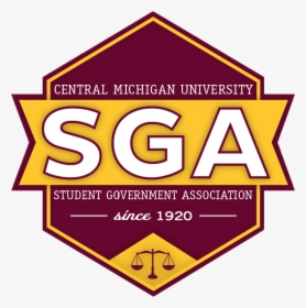 Sga Logo - Student Government Association Central Michigan University, HD Png Download, Free Download
