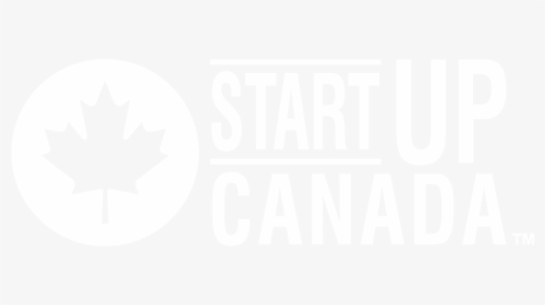 Startup Canada English Red Logo White Png White Bbb - Canada Flag, Transparent Png, Free Download