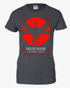 House Valor Poke Go T Shirt Team Valor T Shirt - T-shirt, HD Png Download, Free Download