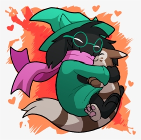 Ralsei And A Furret - Ralsei And Furret, HD Png Download, Free Download