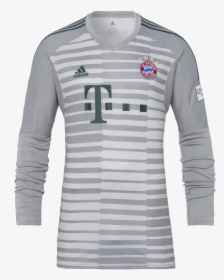Fc Bayern Kids Shirt Goalkeeper 18/19 - Uniforme De Goleiro Do Bayern De Munique, HD Png Download, Free Download