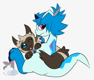 Sifyro &amp - Heartberry - Gift - Furaffinity Blitzdrachin Sifyro, HD Png Download, Free Download