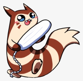 Furret With A Tampon, By Voodoodollmaster - Furret Transparent Background, HD Png Download, Free Download