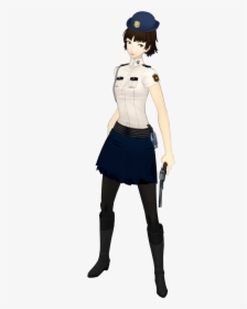 Police Officer Makoto P5, HD Png Download, Free Download