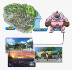 Yo Kai Watch 4 Map, HD Png Download, Free Download