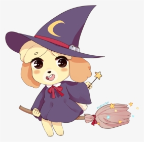 Animal Crossing Isabelle In Witch Costume, HD Png Download, Free Download