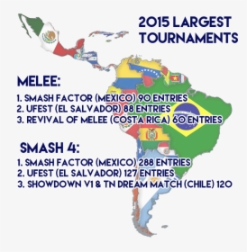 Latin America Map Background, HD Png Download, Free Download