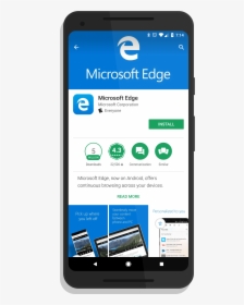 Microsoft Edge In The Google Play Store - Indian Train Simulator Downlode, HD Png Download, Free Download