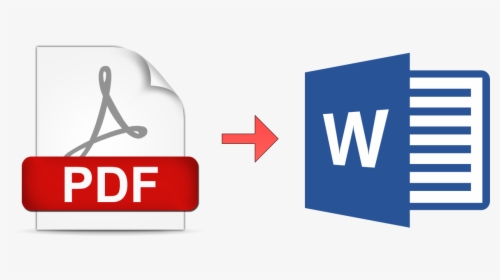 However, According To Reports, The Microsoft Edge Is - Pdf To Word Logo, HD Png Download, Free Download