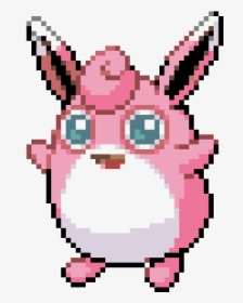 Wigglytuff Pixel Art, HD Png Download, Free Download