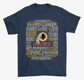American Football All Players Team Washington Redskins - Active Shirt, HD Png Download, Free Download