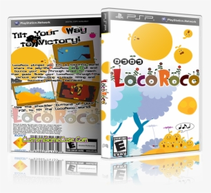 Sony Playstation Portable Psp - Locoroco Psp Cover, HD Png Download, Free Download
