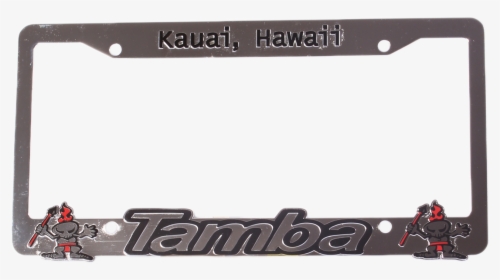 Tamba Metal License Plate Frame - Laptop, HD Png Download, Free Download
