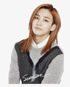 Seventeen, Jeonghan, And Kpop Image - Jeonghan Bob Hair Undercut, HD Png Download, Free Download