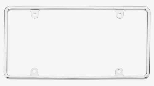 Chrome License Plate Frame-slim - Table, HD Png Download, Free Download