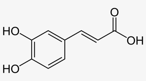 Caffeine Molecule Png , Png Download - Caffeic Acid, Transparent Png, Free Download
