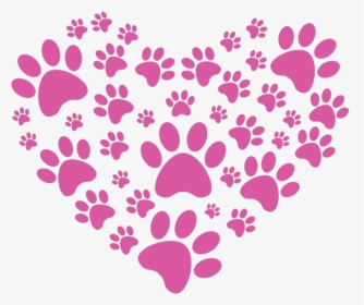 #puppylove #heart #pawprint - Lit Bit Of Love Rescue, HD Png Download, Free Download