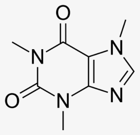 Caffeine Chemical Structure, HD Png Download, Free Download