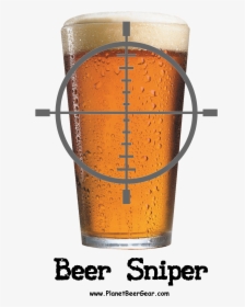 00 Target Acquired - Pint Glass Of Beer, HD Png Download, Free Download