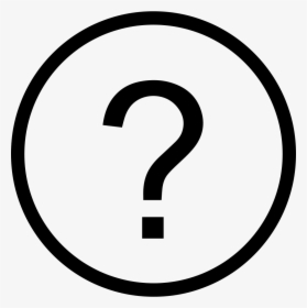 Question Mark - Close Button White Png, Transparent Png, Free Download