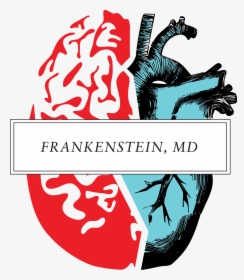 Frankenstein Logo Final 061914 Outline - Mind And Heart Together, HD Png Download, Free Download
