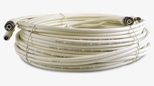 100ft Pre-terminated Rg59 Siamese Coaxial Cable For - Wire, HD Png Download, Free Download