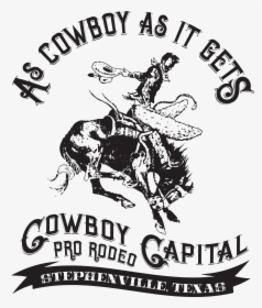 Cowboy Capital Pro Rodeo, HD Png Download, Free Download