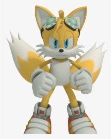 Sonic Free Riders - Tails Sonic Free Riders, HD Png Download, Free Download