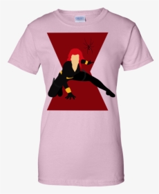 Black Widow Natasha Romanoff Avengers Assemble T Shirt - T-shirt, HD Png Download, Free Download