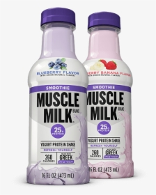 Muscle Milk Strawberry Banana Smoothie, HD Png Download, Free Download