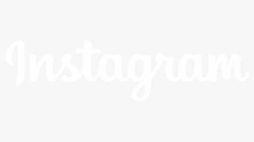 Instagram Text Logo White, HD Png Download, Free Download