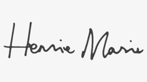 Henrie Marie - Calligraphy, HD Png Download - kindpng