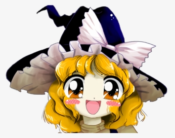 Hecatia Marisa Face, HD Png Download, Free Download
