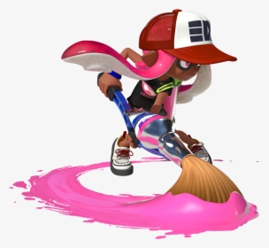 The Death Battle Fanon Wiki - Splatoon Pink Inkling Girl, HD Png Download, Free Download