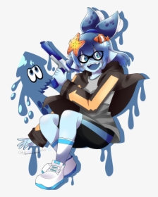 Elite Inkling Heroes - Cartoon, HD Png Download, Free Download