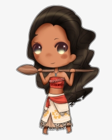 Moana Clipart Island Man - Moana Chibi Png, Transparent Png, Free Download