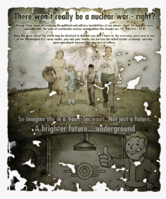 Nukapedia The Vault - Fallout 3 Vault Poster, HD Png Download, Free Download
