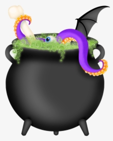 Transparent Clip Art Halloween - Witches Cauldron Clipart Transparent, HD Png Download, Free Download
