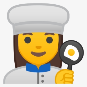 Woman Cook Icon - Emoji Chef Png, Transparent Png, Free Download