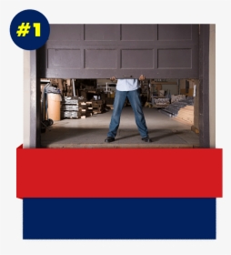 Man Opening Garage Door, HD Png Download, Free Download