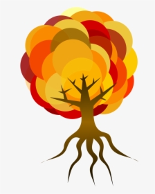Tree Clipart With Roots, HD Png Download, Free Download